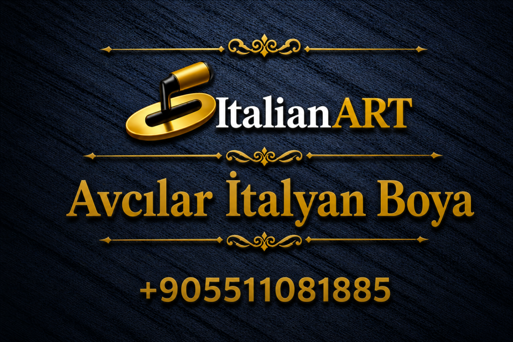 Avcılar İtalyan boya ustası uygulaması, modern dekoratif duvar tasarımlarında kullanılan premium İtalyan boya tekniklerini yansıtan lüks iç mekân çalışmasıdır. Mermer efektli İtalyan boya, beton efekt boya, kadife dokulu dekoratif boya ve özel yüzey uygulamalarıyla salon, villa, otel, restoran ve showroom projelerinde estetik ve modern bir görünüm sunan profesyonel duvar tasarım uygulamasıdır.
