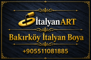 Bakırköy İtalyan boya ustası uygulaması, modern dekoratif duvar tasarımlarında kullanılan premium İtalyan boya tekniklerini yansıtan lüks iç mekân çalışmasıdır. Mermer efektli İtalyan boya, beton efekt boya, traverten dokulu dekoratif yüzeyler ve kadife efekt uygulamalarıyla salon, villa, otel, restoran ve showroom projelerinde estetik ve modern bir görünüm sunan profesyonel duvar tasarım uygulamasıdır.