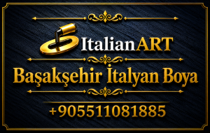 Başakşehir İtalyan boya ustası uygulaması, modern dekoratif duvar tasarımlarında kullanılan premium İtalyan boya tekniklerini yansıtan lüks iç mekân çalışmasıdır. Mermer efektli İtalyan boya, beton efekt boya, traverten dokulu dekoratif yüzeyler ve kadife efekt uygulamalarıyla salon, villa, otel, restoran ve showroom projelerinde estetik ve modern bir görünüm sunan profesyonel duvar tasarım uygulamasıdır.