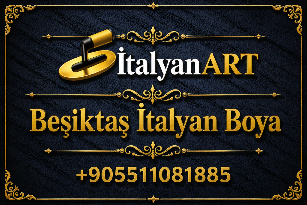 Beşiktaş İtalyan boya ustası uygulaması, modern dekoratif duvar tasarımlarında kullanılan premium İtalyan boya tekniklerini yansıtan lüks iç mekân çalışmasıdır. Mermer efektli İtalyan boya, beton efekt dekoratif boya, traverten yüzey uygulamaları ve kadife dokulu premium boya sistemleriyle villa, salon, otel, restoran ve showroom projelerinde estetik ve modern bir görünüm sunan profesyonel dekoratif duvar tasarım uygulamasıdır.